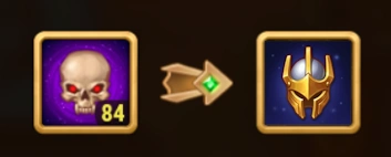 Skull coins became armor coins