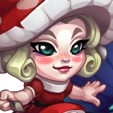 Portrait of Mushy and Shroom