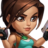 Portrait of Lara Croft