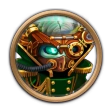 Judge's Mechanical Skin reached level 1