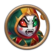 Faceless' Masquerade Skin reached level 60