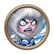 Keira's Winter Skin reached level 60