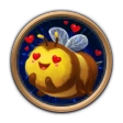 Infatuated Bee