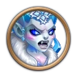 Lilith's Winter Skin reached level 60
