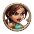 Lara Croft reached Orange