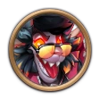 Fluffy's Masquerade Skin reached level 60