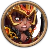 Thea's Champion Skin reached level 60