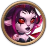 Krista's Demonic Skin reached level 1