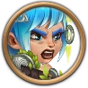 Astrid and Lucas' Spring Skin reached level 60