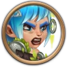 Astrid and Lucas' Spring Skin reached level 60