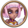 Thea's Masquerade Skin reached level 1