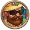 Cleaver's Beach Skin reached level 60