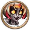 Kayla's Masquerade Skin reached level 60