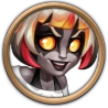 Kayla's Masquerade Skin reached level 60