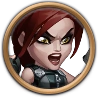Lara Croft's Doppelganger Skin reached level 1