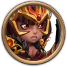 Thea's Champion Skin reached level 1
