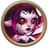 Krista's Demonic Skin reached level 1