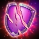 Icon of "Open Heart (passive, violet)"