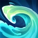 Icon of "Tidal Wave (periodic, green)"