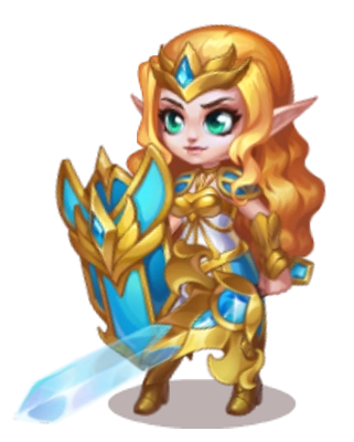 Appearance in game: Aurora's default skin