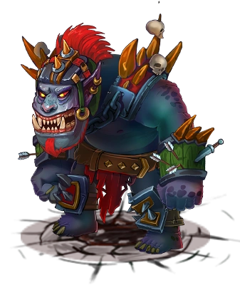 Appearance in game: Ogre's default skin